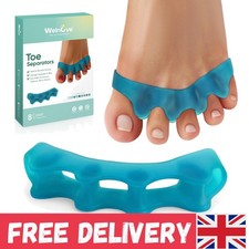 8 Pack Silicone Toe Separators - Bunion Corrector for Ultimate Foot Comfort