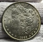 1889 MORGAN SILVER DOLLAR COIN SILVER UNCIRCULATED BEAUTY!