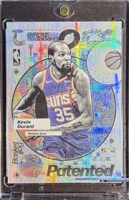 Kevin Durant 2025-26 Topps Chrome #PD-8 Patented Case Hit SSP Phoenix Suns