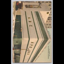 Antique Postcard NBC Radio City San Francisco California Architecture