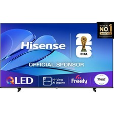 Hisense 85E7QTUK 85 Inch QLED 4K Ultra HD Smart TV Bluetooth WiFi
