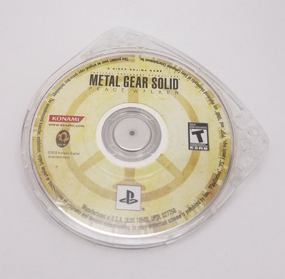 Metal Gear Solid Peace Walker (Sony PSP, 2010) *Game UMD Only*