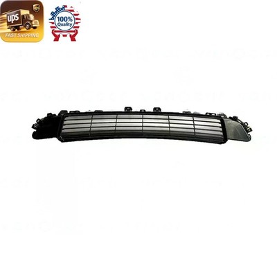 Fit For 2021-24 Tesla Model S Plaid Front Bumper Lower Grille Cover Black