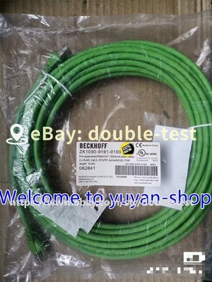 1PCS NEW Beckhoff ZK1090-9191-0100 EtherCAT cable 10M #T8303 YS#dou
