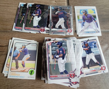 Misael Urbina 56 Ct Lot Baseball Card Twins Topps Bowman