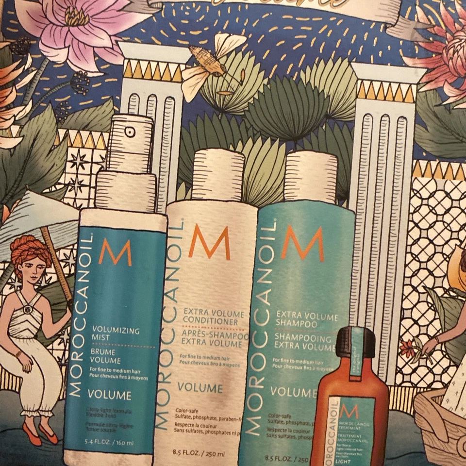 Kit de cabelo Moroccanoil grande com estojo de viagem - Imagem 2 de 4