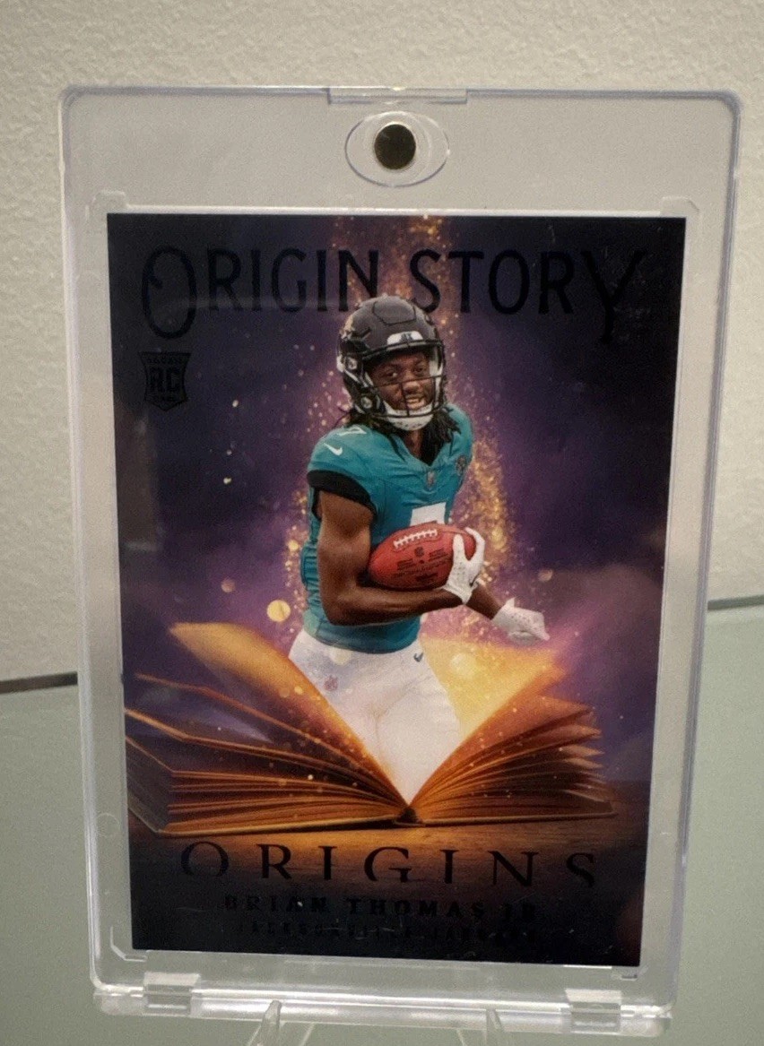 2024 Panini Origins Origin Story #10 Brian Thomas Jr. SSP Case Hit Jaguars WR