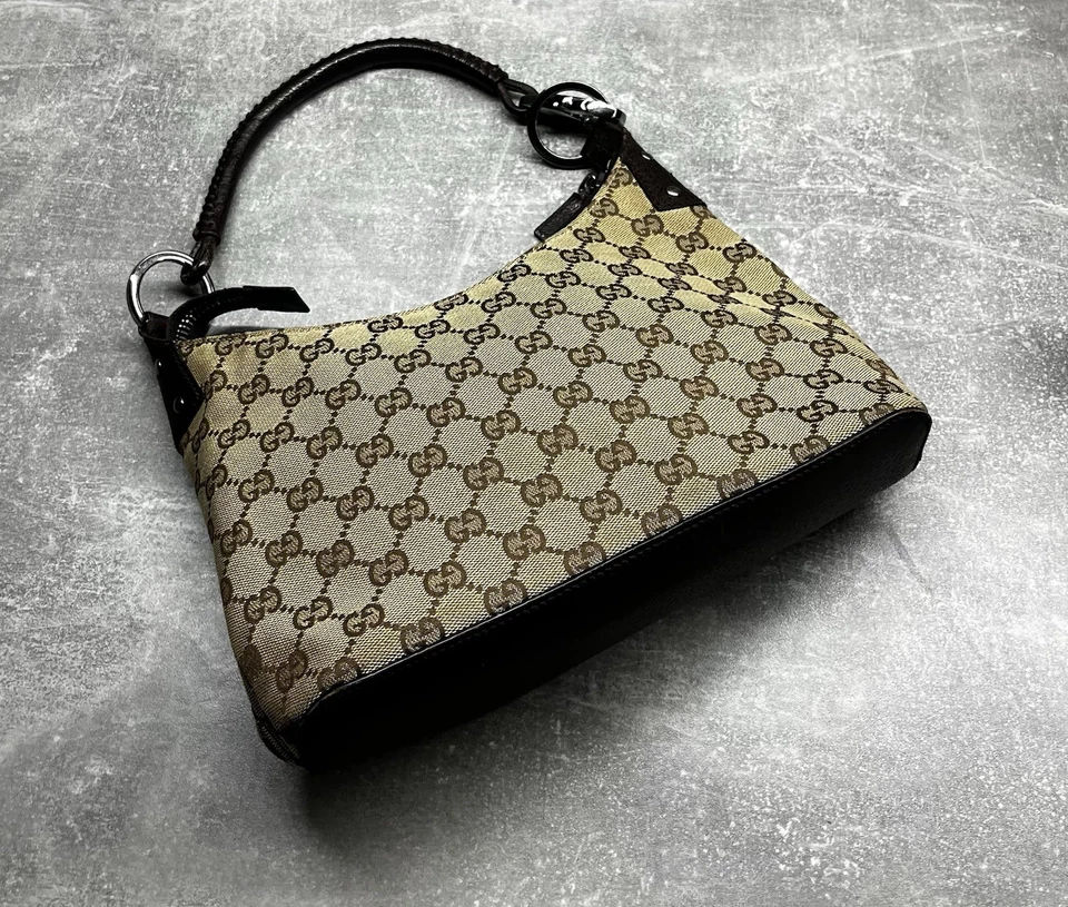 Gucci Hobo Shoulder Bag In GG Canvas - Image 2 of 4