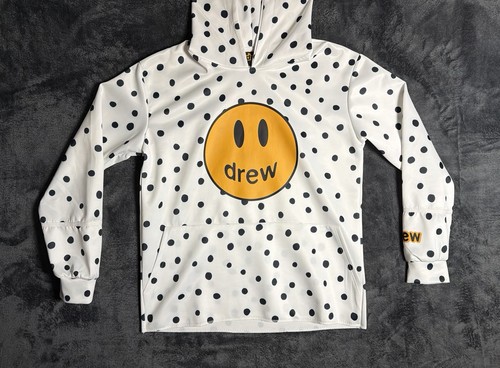 Drew House Mascot Deconstructed Hoodie - Polka Dot Colorway - Size Medium