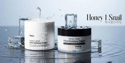 Nella Honey 1 Snail Ultra Moisture Cream 100g Premium Cream K-Beauty