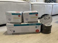 TVision CCTV Camera Bundle 1080P HD Dome & Bullet Cameras + Cable NEW