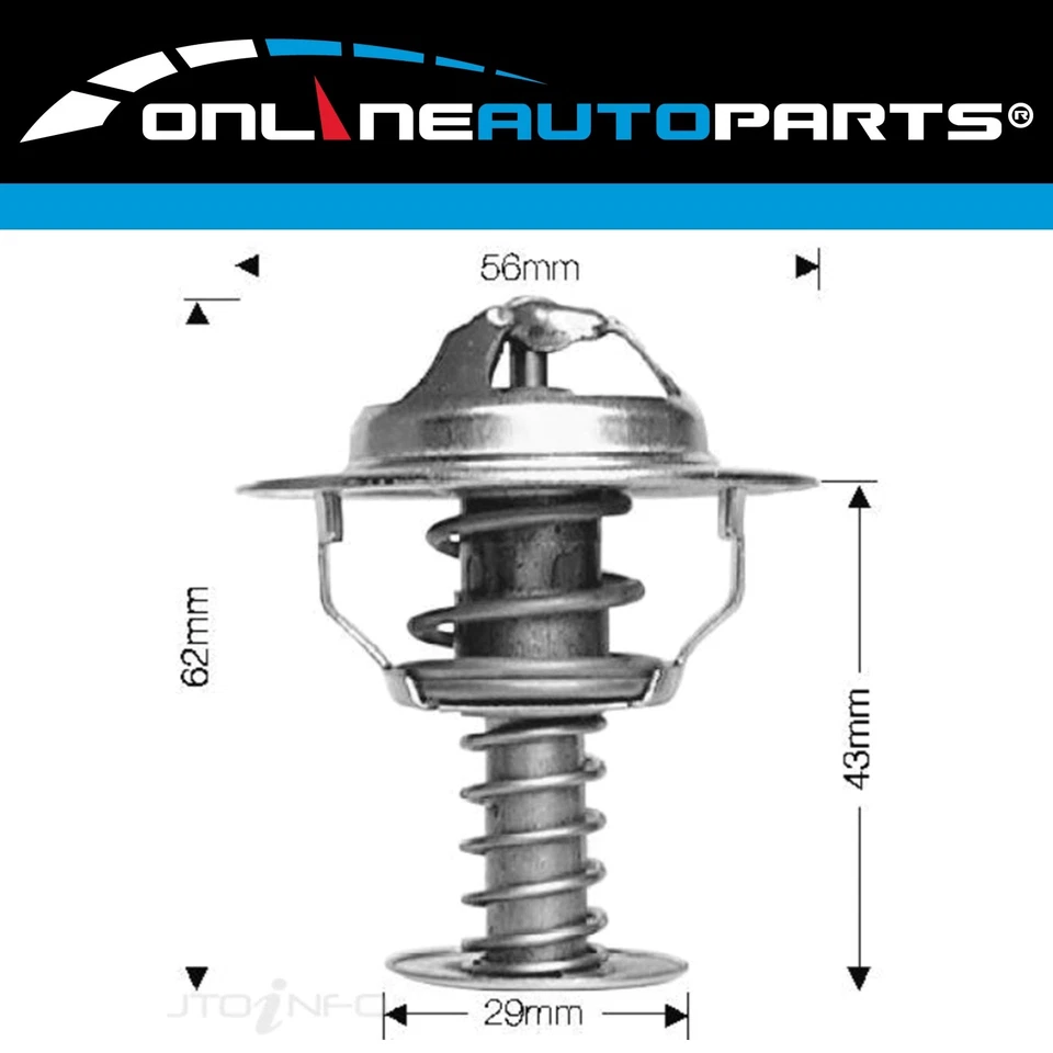 Dayco Thermostat for Proton Persona 4cyl 1.6L 4G92 1997~2000 - image 2 of 2