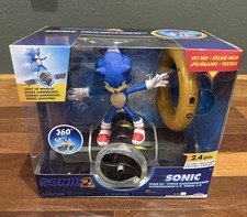 Sonic The Hedgehog 2 Movie Sonic Speed RC 2.4 GHz Toy Light Up Wheels New