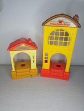 VIntage 1975 Mattel Richard Scarry Bakery  Home Sweet Home Buildings