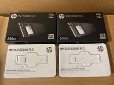 Lot of 2 - M.2 2280 SSD Heavy Duty Plastic Storage Cases HP Clamshells .