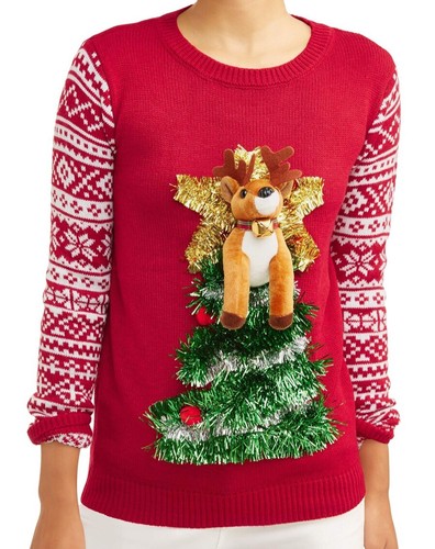Junior Ugly Christmas Sweater with 