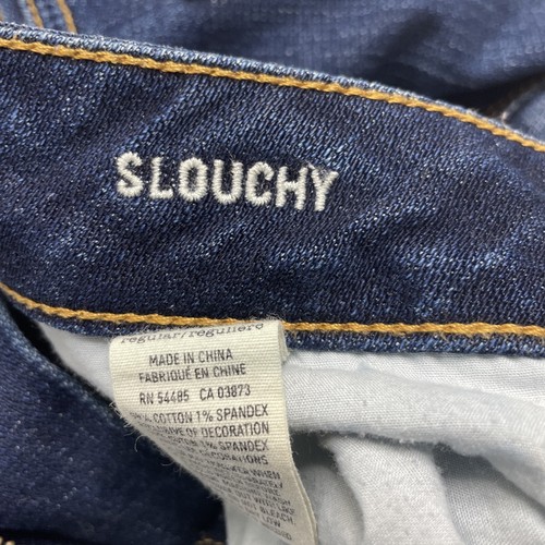 American Eagle Jeans Women's Sz. 0R Slouchy Stretch Cotton Blend 9” Rise - Picture 6 of 10