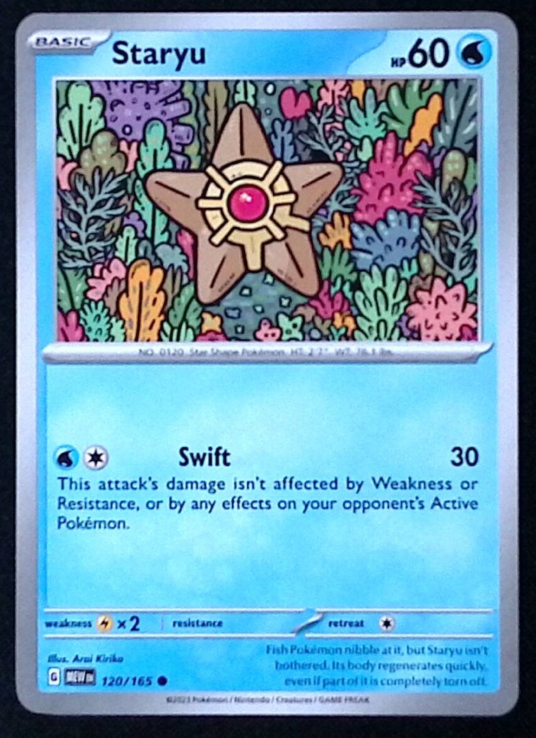 Staryu 120/165 - Pokemon Scarlet Violet 151 - NM