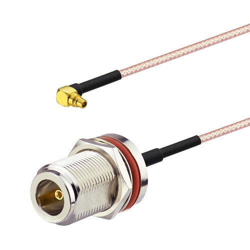 Cavo Di Collegamento RF A Treccia Ad Angolo Retto Da RG316 UHF PL259 - Foto 8