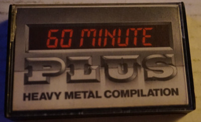 60 Minute Plus Heavy Metal Compilation Nwobhm Cassette Raven Persian Risk Jaguar