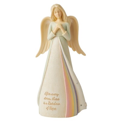 Foundations After Every Storm There Is An Angel Of Hope Figurine Statue 6013034