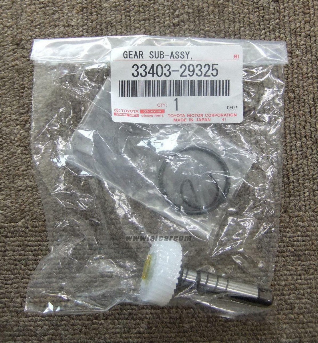 TOYOTA SUPRA SZ F5 JZA80 2JZGE GEAR SUB-ASSY SPEEDOMETER DRIVEN