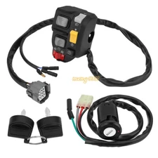 Handlebar Switch & Ignition Key Switch for Honda Recon 250 TRX250TE ES 2002-2004