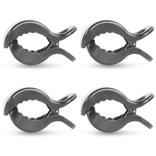 Pack de 4 chevilles de poussette multifonctionnelles couverture pour porte-jouet Shade Pram - Photo 3/16