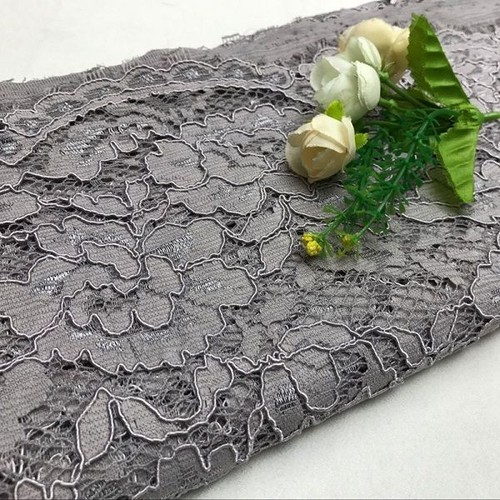Tela de Encaje 50 cm Hágalo Usted Mismo Hecho a Mano Pestañas Bordado Floral Encaje Tela Ropa - Imagen 20 de 20