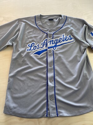 中古】Los Angeles Angels 応援ユニフォーム 2XL グレー Authentic Los