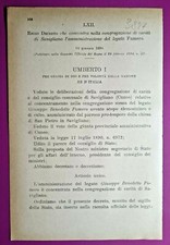 SAVIGLIANO, ROYAL DECREE CONCENTRATES CONGREGATION OF CHARITY-3897