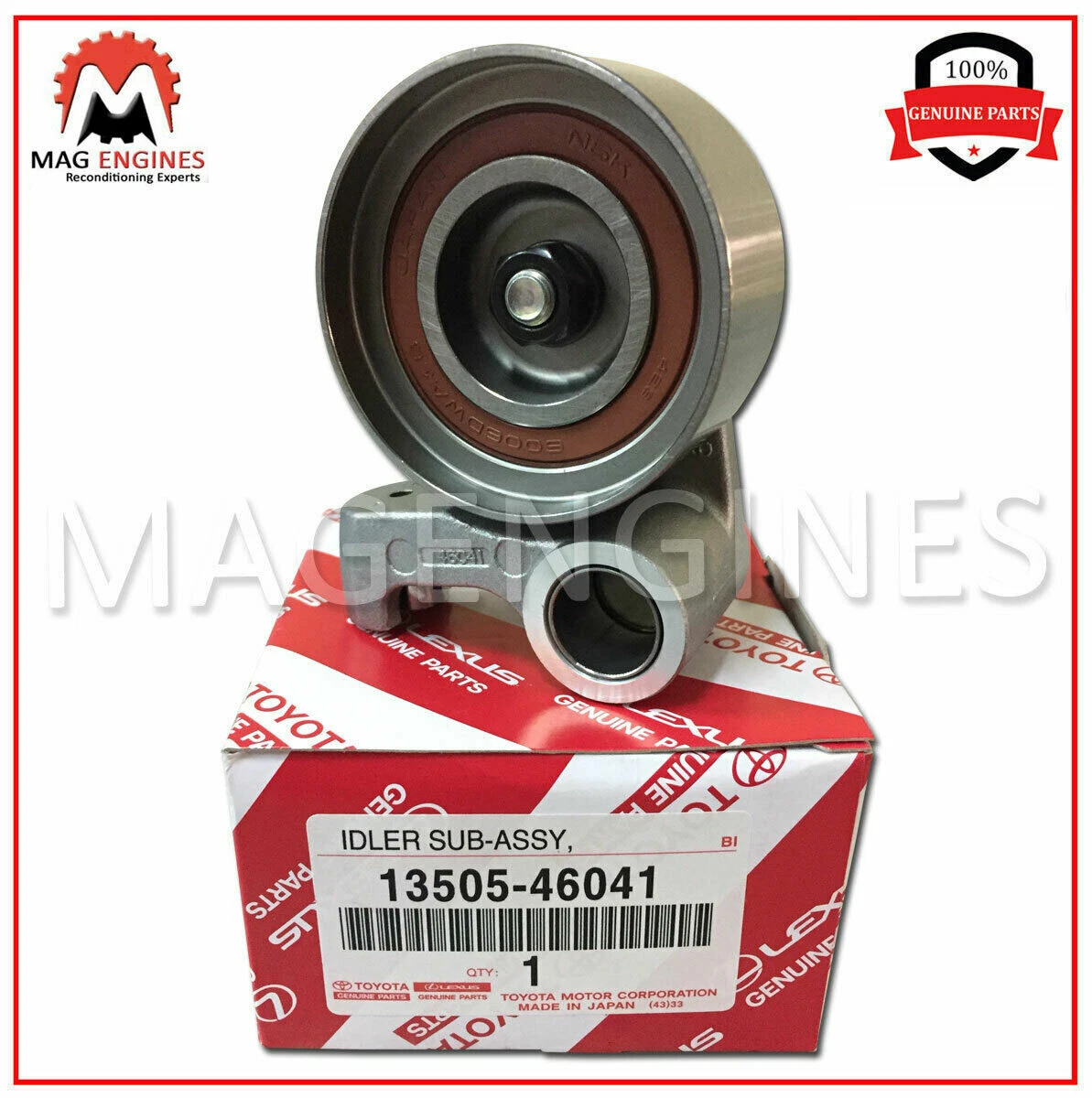 13505-46041 GENUINE OEM ENGINE TIMING BELT TENSIONER 1350546041 | eBay 