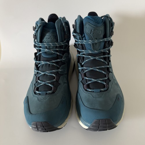 Hoka Womens 8.5B Kaha 2 GTX Waterproof Hiking Boots Blue Coral 1123156/BCBGR NEW - Picture 2 of 9