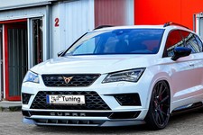 Bi Spoilerschwert Frontspoilerlippe Splitter aus ABS für Cupra Ateca 5FP