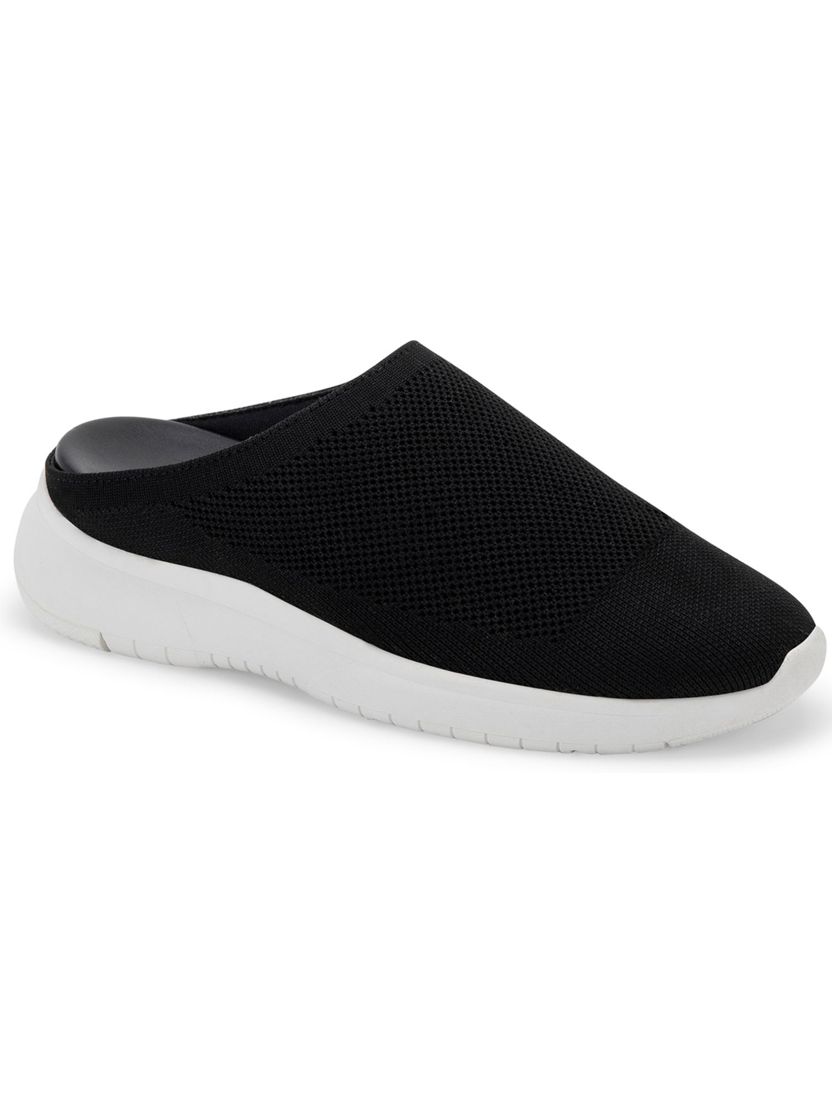 Женские шлепанцы на танкетке с круглым носком Karma на платформе 12 черного цвета AQUA COLLEGE 6 М 5090₽