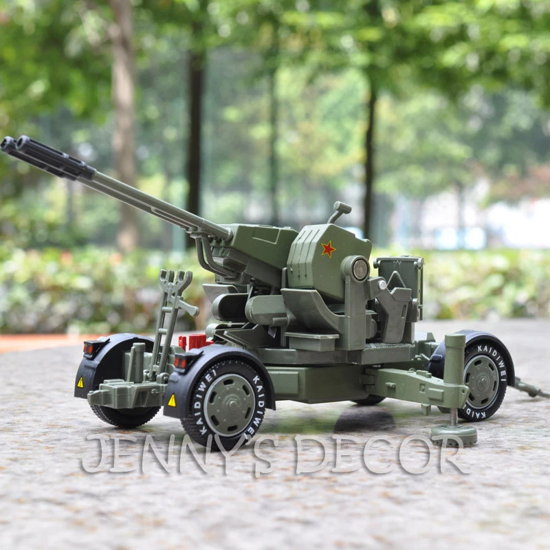 1 35 Diecast Military Model Toys Cannon Anti Aircraft Gun