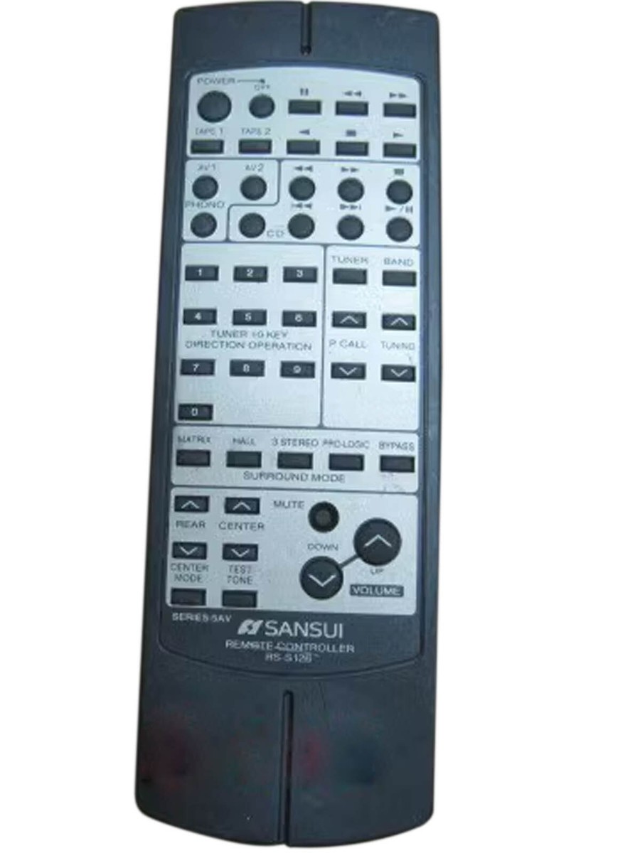 Original Sansui AV Amplifier Remote Control RS-S126 | eBay