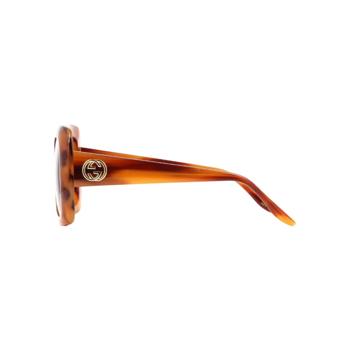 Gucci GG0896S Sunglasses - Havana Tortoise with hard & soft case new ? GUCCI GG0896S 004 Oversized Retro Sunglasses in Havana  main image 3