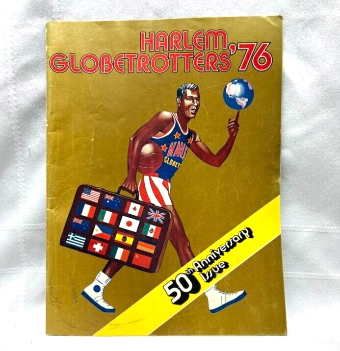 1976 Harlem Globetrotters 50th Anniversary Issue - Program
