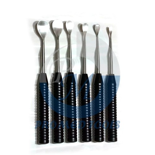 Cobb Elevator Set Spine Surgical orthopedic instruments set of 6 pcs black color - Picture 3 of 4