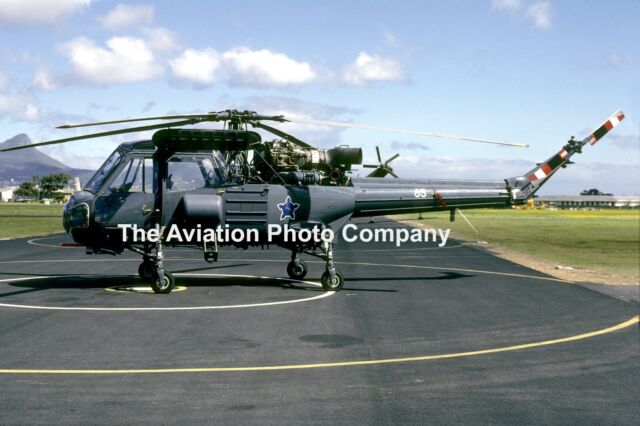 South African Air Force 22 Squadron Westland Wasp HAS.1 85 (1985) Photograph