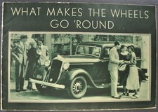 1933 Plymouth Catalog Brochure Pc Sedan Convertible Coupe Nice Original 33
