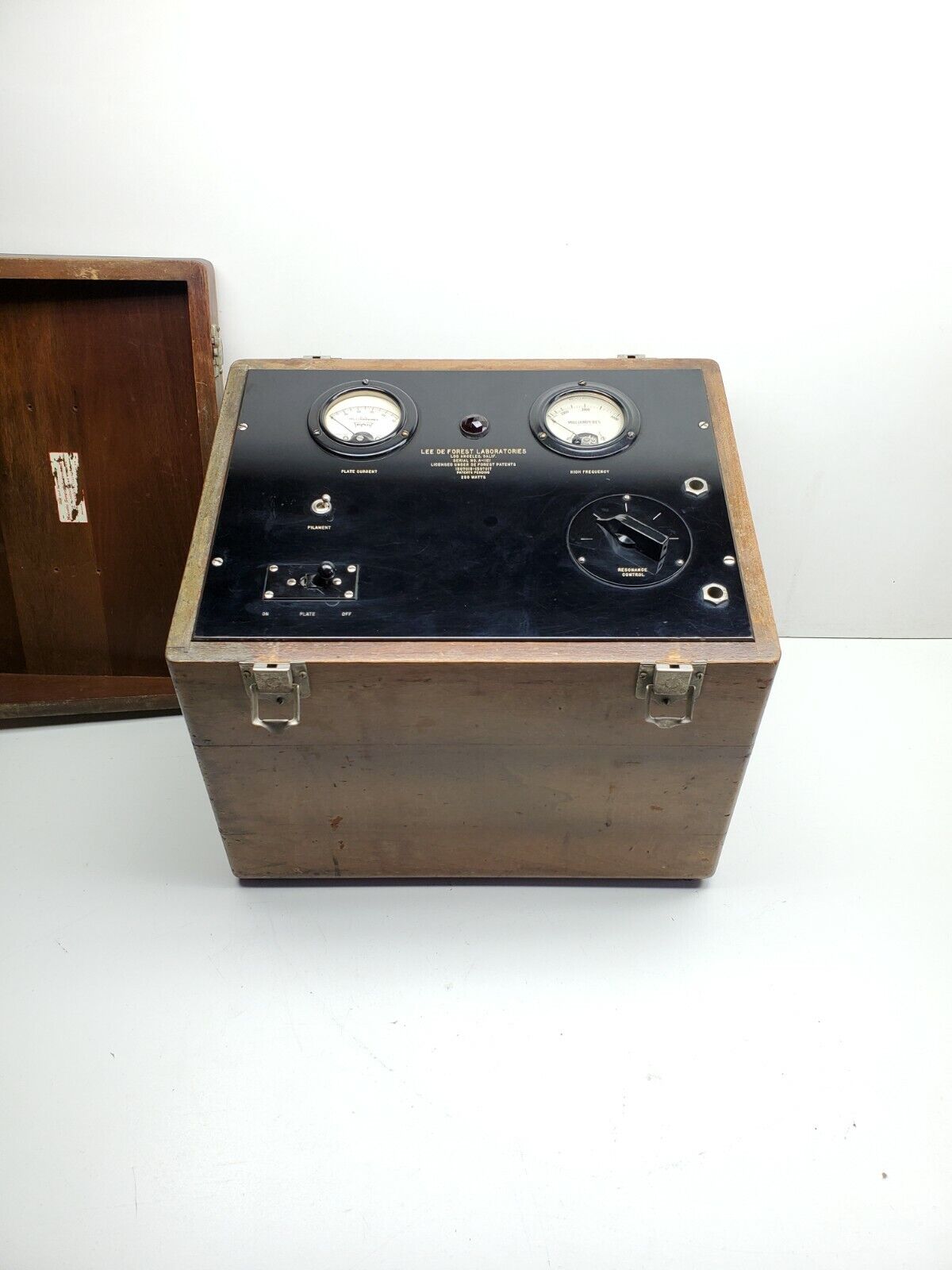 Extremely Rare Antique Lee De Forest 1st Electronic Medical Device