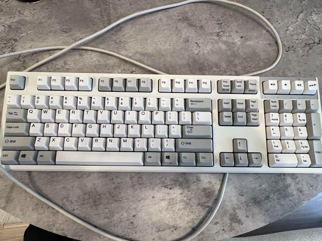 Topre REALFORCE R2A-USV-IV Keyboard English Layout 108 Keys