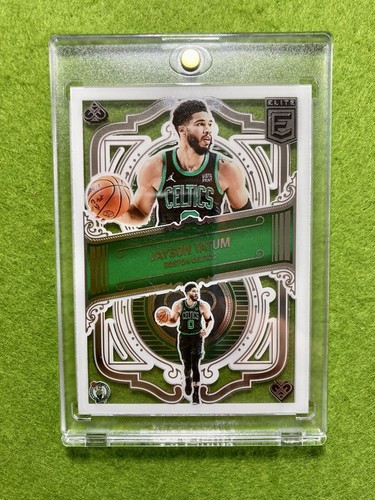 Jayson Tatum CLEAR CARD JERSEY#0 CELTICS 2022-23 Donruss JAYSON TATUM Elite DECK - 第 13/24 張圖片