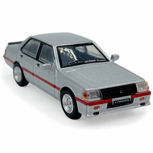 1979 Mitsubishi Lancer EX2000 Turbo Model Car 1/64 Scale Diecast Toy Cars Silver - Picture 4 of 9
