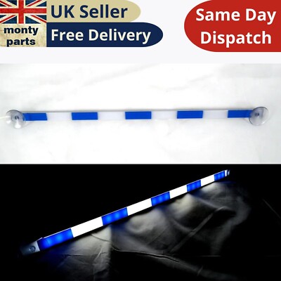 Weiß und Blau 12-24V 24 LEDs 1 Stück LED Neon Kabine Innenbeleuchtung Griechenland Flagge