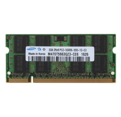 Lot Samsung RAM 4GB 4G 2GB 2G 1GB Laptop Memory DDR2 DDR3 2Rx8 SO-DIMM Kits  #6H