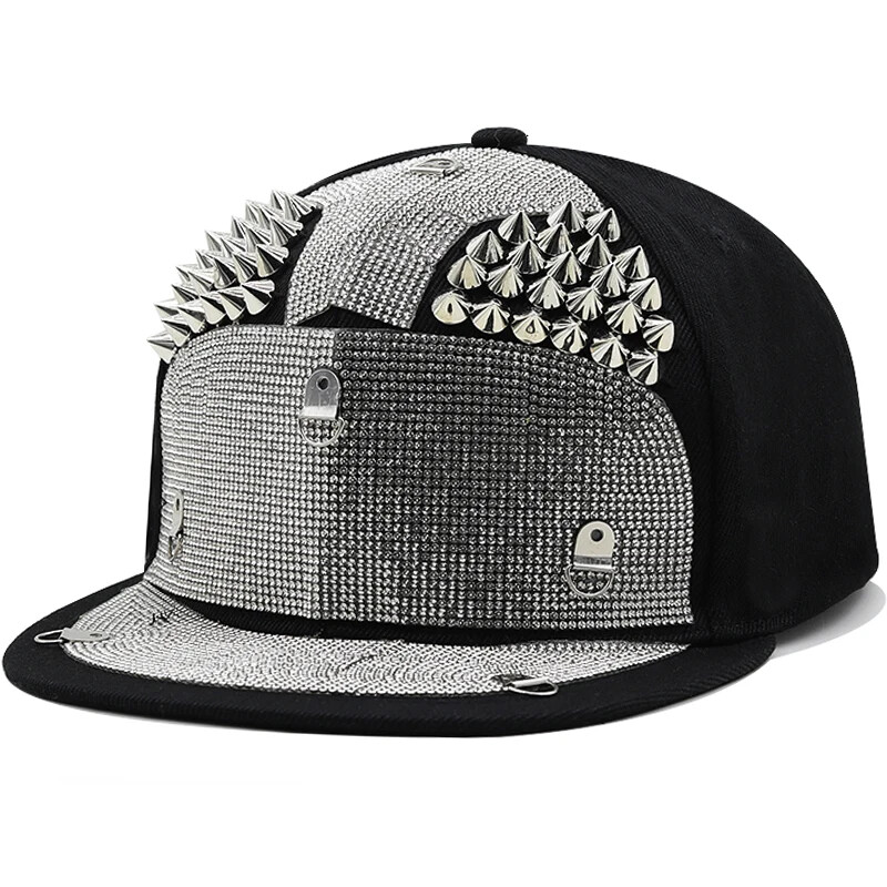 New Luxury Fashion Full Rhinestones Decoration Baseball Cap  display picture 1