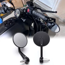 7/8" 22mm Handlebar Mirrors Bar End Rearview For Indian Scout Bobber Sixty 60